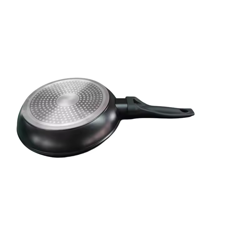 Logo Kustom Pasar Eropa AS Panci Stok Aluminium Cor Anti Lengket