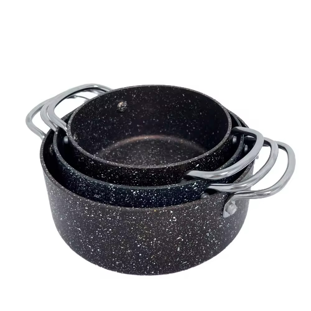 Diekspor Ke Eropa Induksi Panci Sup Panci Peralatan Dapur Peralatan Masak Set Peralatan Masak